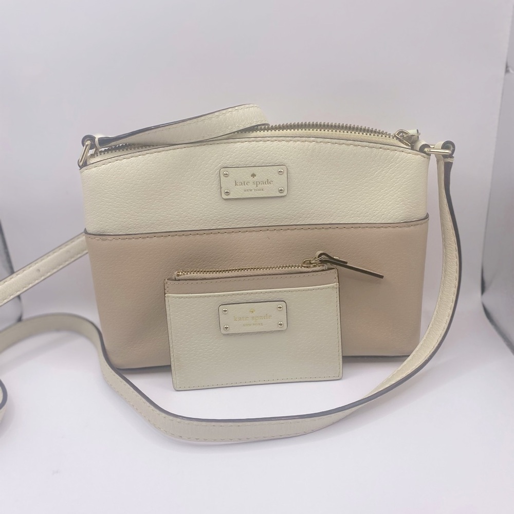 Kate spade crossbody with card case